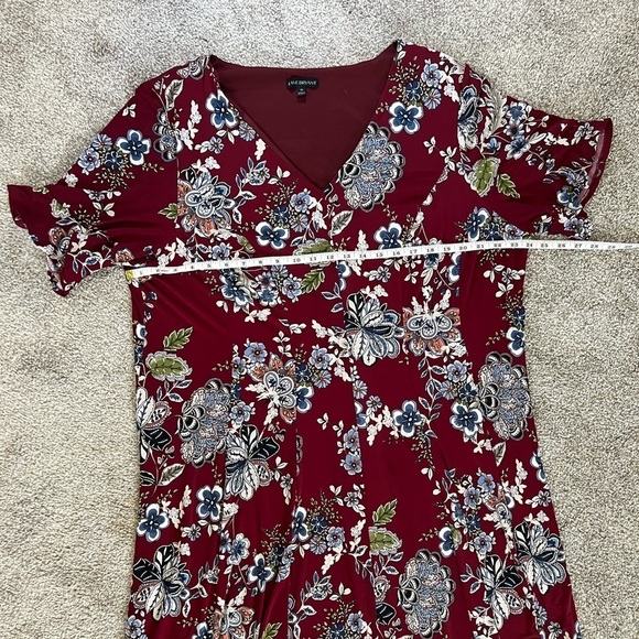 Lane Bryant Floral Shift Dress plus size 24 - Picture 7 of 7